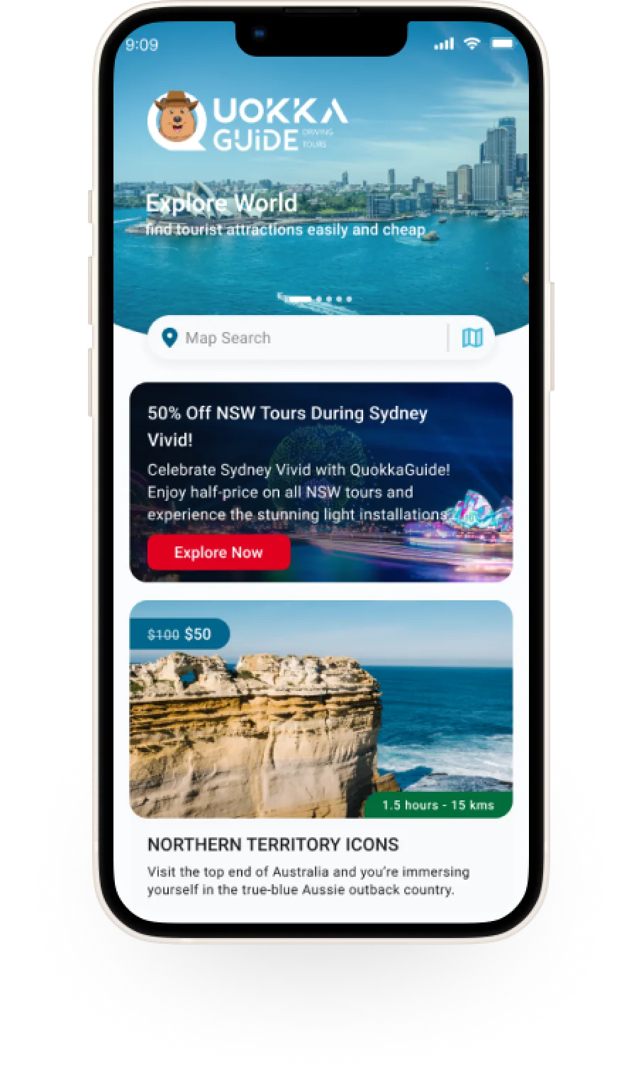 QuokkaGuide app
