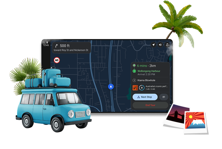 Listen & explore — self-guided audio driving tour step for NSW & Australia road trips